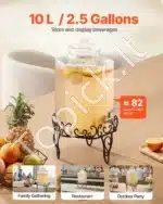 Stiklinis gėrimų dozatorius - 10 l - Image 2