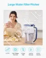 Stiklinis vandens filtravimo ąsotis, 1,4 L - Image 2