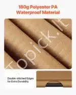 Stilingas metalinis paviljonas su išlenktu stogu – 3,65 × 3,05 × 2,54 m - Image 3