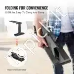 Stogo kopėčių kojų stabilizatorius, reguliuojamas, 289,5–457,2 mm, 250 kg talpa, 756,9 mm ilgio - Image 6