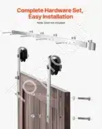 Stumdomų durų furnitūra, 1.5 m / 150 kg - Image 6