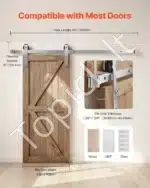 Stumdomų durų furnitūra, 1.5 m / 150 kg - Image 5