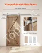 Stumdomų durų furnitūra, 2.44 m / 150 kg - Image 6