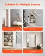 Stumdomų durų furnitūra, dvigubi bėgeliai, 1.83 m / 68 kg - Image 6