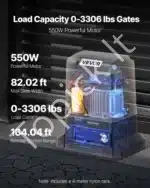 Stumdomų vartų automatikos komplektas, 550 W / 1500 kg - Image 2