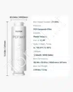 Sudėtinis vandens filtro komplektas, 3 vnt. - Image 8