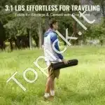 Sulankstomas aliuminio iškylavimo stalas 56,5 × 46 × 40,5 cm - Image 5