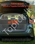 Sulankstomas universalus vežimėlis-karutis su rankena, 102 kg - Image 2