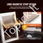 Šunų durų atsarginės durelės PVC 346,1 × 600 mm, atsparios orui - Image 6