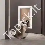 Šunų durų atsarginės durelės PVC 346,1 × 600 mm, atsparios orui - Image 2