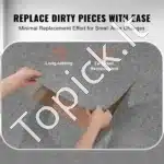 Surenkamos kiliminės plytelės su paminkštinimu, 12 vnt., šviesiai pilkos, 30,5 x 30,5 x 4,83 mm  - Image 5