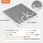 Surenkamos kiliminės plytelės su paminkštinimu, 12 vnt., šviesiai pilkos, 30,5 x 30,5 x 4,83 mm  - Image 6
