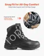 Taktiniai darbo batai, žygio batai, vyriški, juodi (EU 42-43) - Image 3