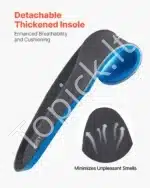 Taktiniai darbo batai, žygio batai, vyriški, juodi (EU 43) - Image 5