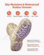 Taktiniai darbo batai, žygio batai, vyriški, smėlio spalvos (EU 43) - Image 4