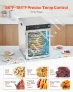 Talpi džiovyklė maisto produktams su 12 padėklų 800W - Image 5