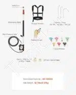 Teleskopinė aukšto slėgio plovimo lazda, 6,35 m - Image 7