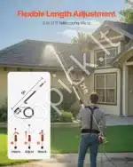 Teleskopinė aukšto slėgio plovimo lazda, 6,35 m - Image 2