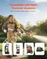 Teleskopinė aukšto slėgio plovimo lazda, 6,35 m - Image 3