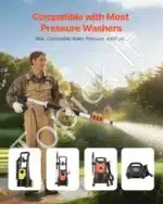 Teleskopinė aukšto slėgio plovimo lazda su šepečiu, 5,5 m - Image 3