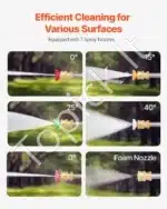 Teleskopinė aukšto slėgio plovimo lazda su šepečiu, 6,35 m - Image 5