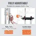 Teleskopiniai Reguliuojami Kojūkai/Vaikštynės 91.4-126.7 cm (1 pora) - Image 3