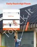 Teleskopinis plovimo šepetys su vandens žarna, 9 m - Image 4