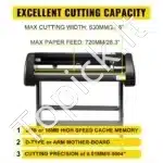 Terminis presas (38x38 cm) ir vinilo pjaustyklė (72 cm) - Image 3