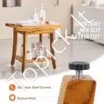 Tikmedžio Dušo Suoliukas 56x36.5x47 cm - Image 3