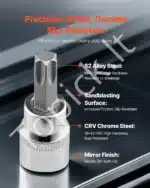 Torx antgalių rinkinys, 13 vnt. / T8-T60 - Image 2