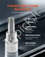 Torx ir šešiakampių antgalių rinkinys, 107 vnt. - Image 2