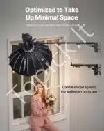 Trikampė sieninė svirtis, 50-110 cm / 3 kg - Image 6