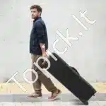 Tvirtas krepšys su ratukais studijos įrangai, 131x36.5x38 cm - Image 8