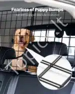 Universalios metalinės automobilio grotelės augintiniams (928 x 423 mm) - Image 5