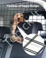 Universalios reguliuojamos apsauginės grotelės automobiliui (900-1525 x 416-650 mm) - Image 4