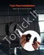 Universalios reguliuojamos apsauginės grotelės automobiliui (900-1525 x 416-650 mm) - Image 5