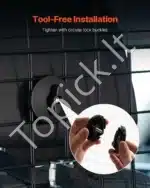 Universalios reguliuojamos apsauginės grotelės automobiliui (968-1565 x 405-650 mm) - Image 5