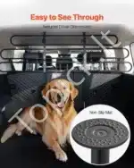 Universalios reguliuojamos metalinės grotelės augintiniams, skirtos furgonams ir visureigiams (1448 x 1245 mm) - Image 4