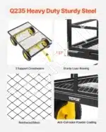 Universalus sodo vežimėlis-karutis su nuverčiamu dugnu, 300 kg - Image 4
