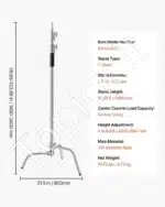 Universalus studijos stovas, 330 cm / 20 kg - Image 7
