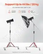 Universalus studijos stovas su ratukais, 320 cm / 20 kg - Image 4