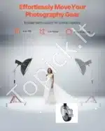 Universalus studijos stovas su ratukais, 320 cm / 20 kg - Image 5