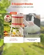 Vaisių ir vyno spaudimo presas, 12 L - Image 2