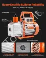 Vakuuminis siurblys, 99 L/min - Image 5