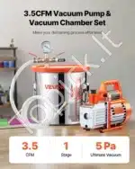 Vakuuminis siurblys su degazavimo kamera, 99 L/min - Image 2