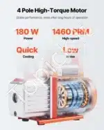 Vakuuminis siurblys su degazavimo kamera, 99 L/min - Image 4