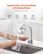 Vandens čiaupo filtras su 3 filtrais, baltas - Image 2