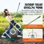 Vejos lyginimo grėblys 76,0 x 25,4 cm - Image 5