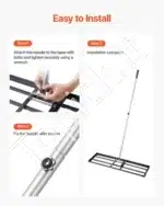 Vejos lygintuvas 91,4 x 25,4 cm - Image 5