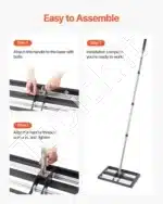 Vejos lygintuvas su ratukais, 25.4 x 43.1 cm - Image 5